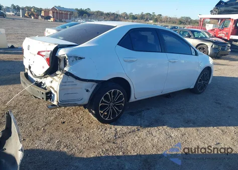 2014 Toyota Corolla S Plus из США, поврежденный, VIN 2T1BURHE3EC116307